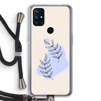 Leaf me if you can: OnePlus Nord N10 5G Transparant Hoesje met koord