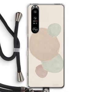 Geo #9: Sony Xperia 1 III Transparant Hoesje met koord
