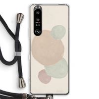 Geo #9: Sony Xperia 1 III Transparant Hoesje met koord