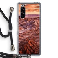 Mars: Sony Xperia 5 Transparant Hoesje met koord Mars: Sony Xperia 5 Transparant Hoesje met koord