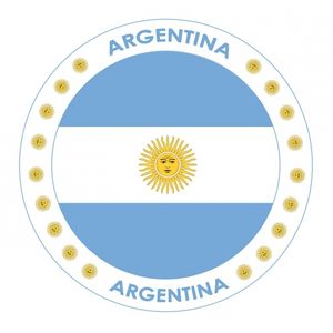 Argentini? vlag print bierviltjes