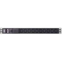 Basic 1U PDU with surge protection