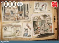 Premium Collection Anton Pieck Efteling 1000 stukjes - thumbnail