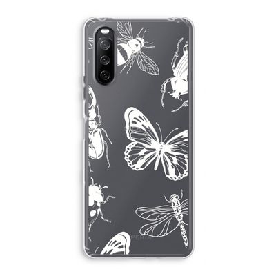 Tiny Bugs: Sony Xperia 10 III Transparant Hoesje