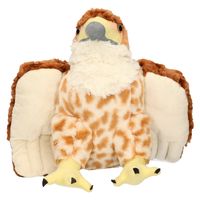 Pluche havik knuffel 30 cm   - - thumbnail