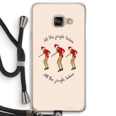 Jingle Ladies: Samsung Galaxy A3 (2016) Transparant Hoesje met koord