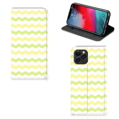 Apple iPhone 11 Pro | Hoesje met Magneet | Waves Yellow