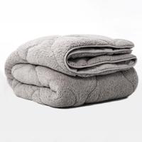 Zavelo Easy All-in-one-Dekbed Teddy Taupe-2-persoons (200x200 cm) - thumbnail