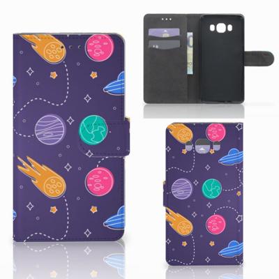 Samsung Galaxy J7 2016 | Wallet Case | met Pasjes | Space