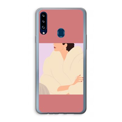 Cosy: Samsung Galaxy A20s Transparant Hoesje