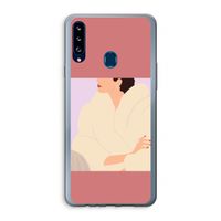 Cosy: Samsung Galaxy A20s Transparant Hoesje