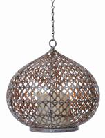 Luxform Marokaanse hanglamp Edessa op solar 24184