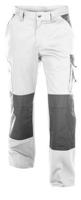 DASSY broek boston p/k 245gr wit/grijs 52