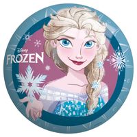 Disney Frozen bal blauw 21 cm maat 4 - thumbnail
