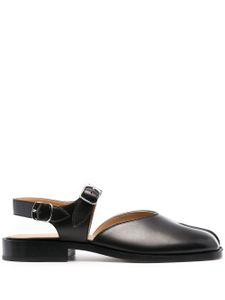 Maison Margiela sandales Tabi en cuir - Noir