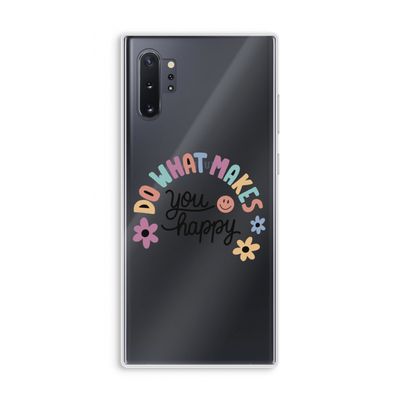 Happy days: Samsung Galaxy Note 10 Plus Transparant Hoesje