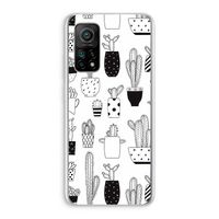 Cactusmotief: Xiaomi Mi 10T 5G Transparant Hoesje