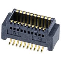 Molex 539160208 Mezzanineconnector Totaal aantal polen: 20 Rastermaat: 0.5 mm Inhoud: 1 stuk(s) Tape on Full reel