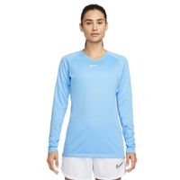 Nike Dri-Fit Park Ondershirt Lange Mouwen Dames Lichtblauw Wit