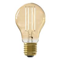 Leen Bakker - Calex Smart LED-standaardlamp - 7W - Glas - Goudkleurig - 6x6x10.5 Cm