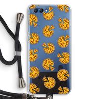 You Had Me At Pizza: Honor 10 Transparant Hoesje met koord