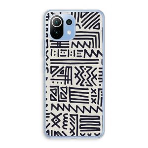 Marrakech print: Xiaomi Mi 11 Lite Transparant Hoesje