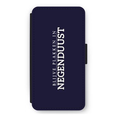 Blijve plakken in Negenduust: iPhone 11 Pro Max Flip Hoesje