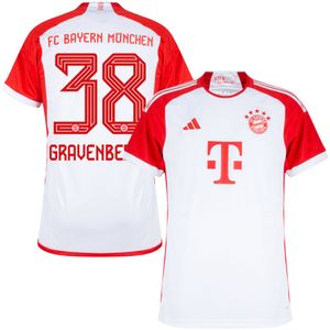 Bayern München Shirt Thuis 2023-2024 + Gravenberch 38