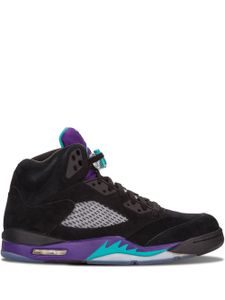 Jordan baskets montantes Air Jordan 5 Retro black grape - Noir