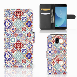 Samsung Galaxy J5 2017 Bookcase Tiles Color