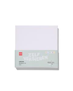 HEMA Canvasdoeken 20x20 - 2 Stuks