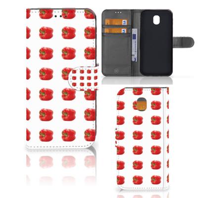 Samsung Galaxy J5 2017 | Book Cover | Paprika Red