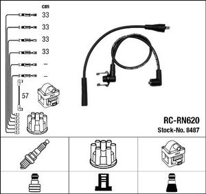 Bougiekabelset RCRN620