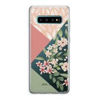 Sweet heaven geometrics: Samsung Galaxy S10 Plus Transparant Hoesje