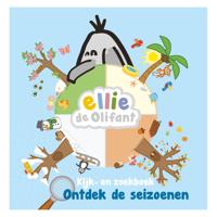 Uitgeverij Kluitman Kijk- en zoekboek ellie de olifant - ontdek de seizoenen