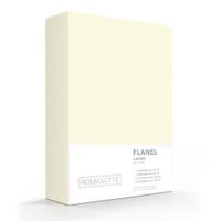 Romanette Romanette flanel laken ivoor 240x260