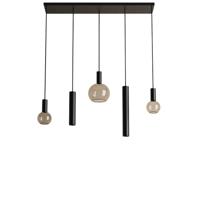 Hanglamp Riva recht kort zwart