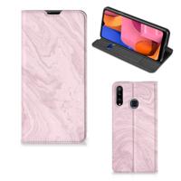 Samsung Galaxy A20s | Standcase | Marble Pink - Origineel Cadeau Vriendin Samsung Galaxy A20s | Standcase | Marble Pink - Origineel Cadeau Vriendin