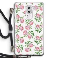 Kleine roosjes: Honor 6X Transparant Hoesje met koord