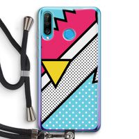 Pop Art #3: Huawei P30 Lite Transparant Hoesje met koord