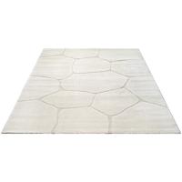 Luxe Japandi Vloerkleed Elio - Crème Natuursteenlook-120 x 170 cm