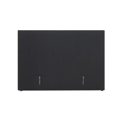 2dekans Hoofdbord Basic Zwart 180 x 100 - (Stofschade Achterkant)