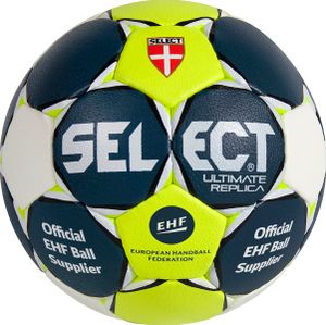 Select Handbal Ultimate Replica maat 1 blauw/geel/wit