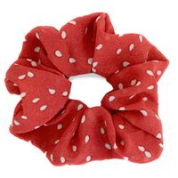 scrunchie Stippen Red