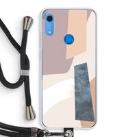 Luca: Huawei Y6s Transparant Hoesje met koord
