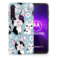Motorola One Macro | TPU Hoesje | Hondjes