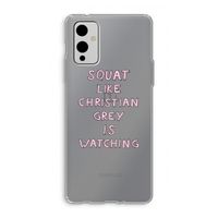 Christian Grey: OnePlus 9 Transparant Hoesje