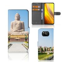 Xiaomi Poco X3 | Poco X3 Pro | Flip Cover | Boeddha Xiaomi Poco X3 | Poco X3 Pro | Flip Cover | Boeddha