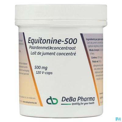 Equitonine V-caps 120x500mg Deba