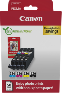 Canon 4541B009 inktcartridge 3 stuk(s) Origineel Cyaan, Magenta, Geel